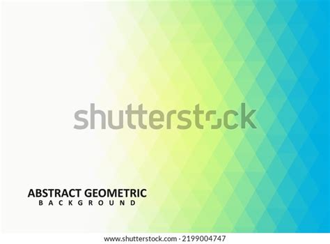 Abstract Blue Green Geometric Background Texture Stock Vector Royalty