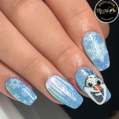 Frozen Olaf Nails Olaf Nails Nails Nail Art Designs