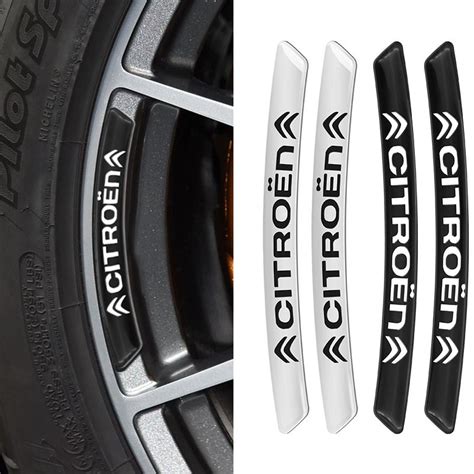 4pcs Car Decal Sticker Wheel Rims Racing Car Badge Sticker Suitable For