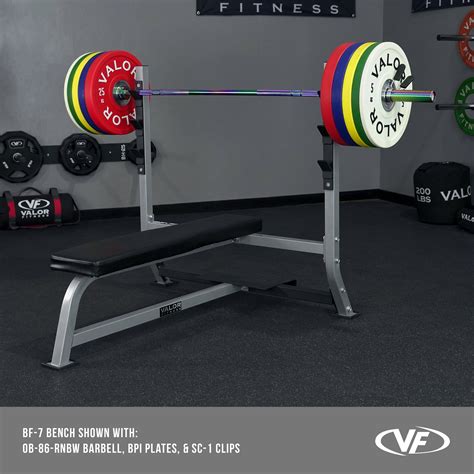 Olympic Bench With Spotter Stand Valor Fitness Bf 7