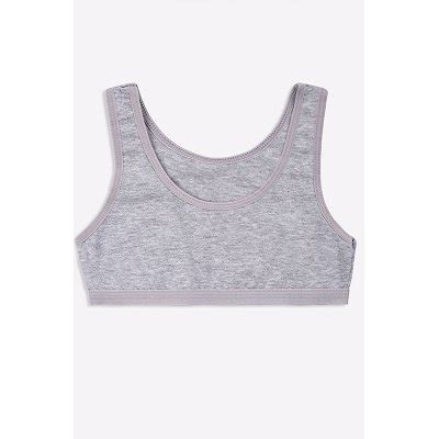 Майка-топ для девочки Donella 6680161 серый купить оптом в HappyWear.ru