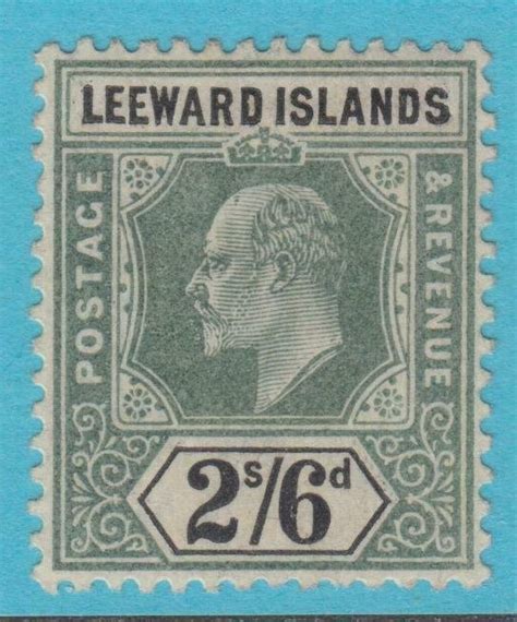 Leeward Islands Mint Hinged Og No Faults Extra Fine Hipstamp