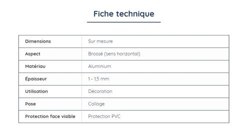 Plaque aluminium anodisé dvai dimensions sur mesure devis sous 24h