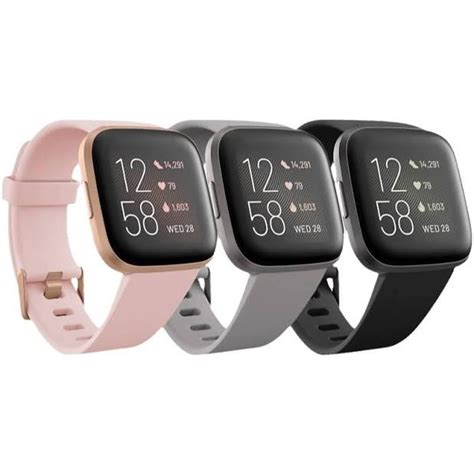 Clearance Fitbit Versa Health Fitness Smartwatch 24 7 Heart Rate