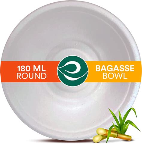 Eco Soul Ml Pack Disposable Bagasse Bowls Eco Friendly