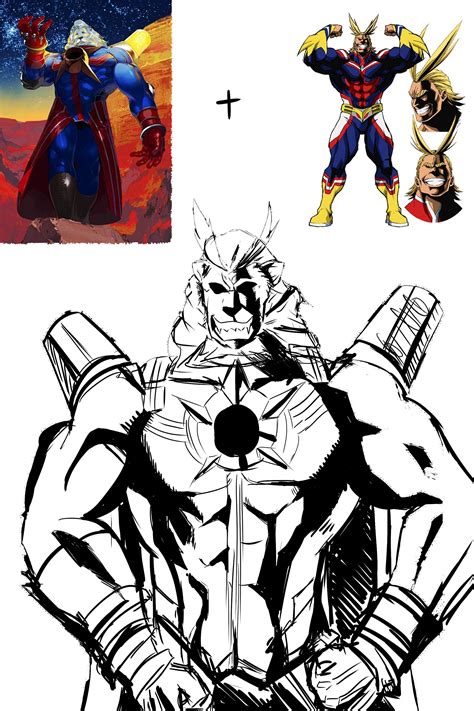 [Fanart] Thomas Edison is just All Might's fursona : r/grandorder