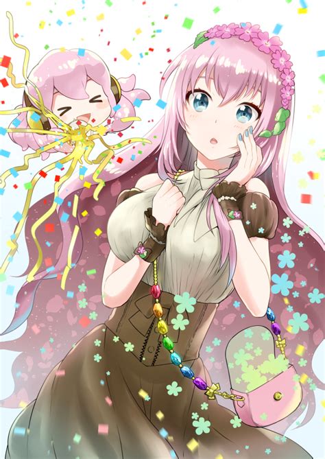 Megurine Luka And Takoluka Vocaloid Drawn By Kikuchimataha Danbooru