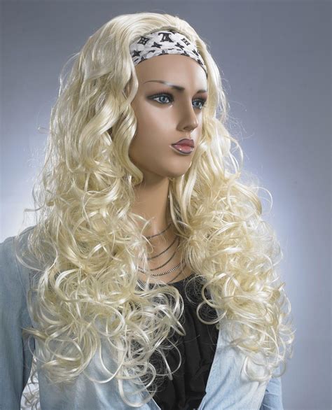 Curly Half Wig Light Blonde 613 Forever Young