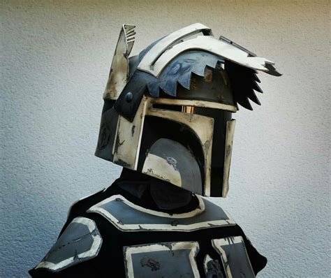 Mandalorian custom helmet | Star wars clone wars, Star wars characters ...