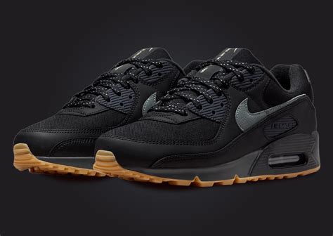 Nike Dresses the Air Max 90 in Black, Smoke Grey, and Gum - Sneaker News