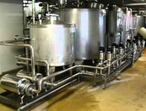 Milk Pasteurizer System And Clean In Place Unit System Manufacturer