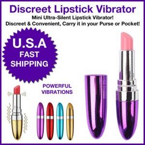 Lipstick Lip Stick Dildo Vibrator Sex Adult Toy Mini Bullet Small Discreet Purse EBay