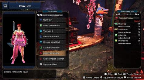 Monster Hunter Rise Ps Absolutely The Best Build For Lbg Light Bowgun