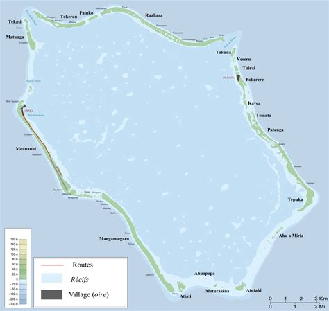 Penrhyn map - Ontheworldmap.com