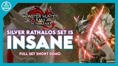 Mhr Sunbreaksilver Rathalos Set Is Insane Quick Dual Blades Demo Of