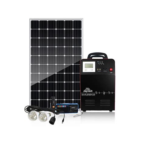 Portable 1KW Solar Generator with a built-in LiFePO4 Battery