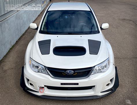 Singular Motorsports Hood Louvers Subaru 08 14 Wrx And Sti Singular