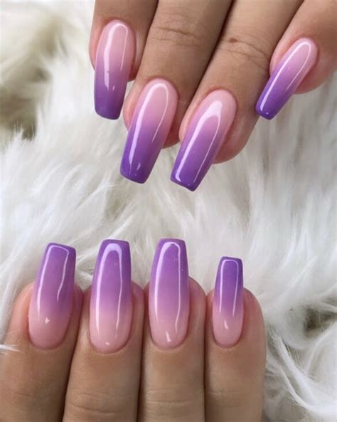 Explore 30 Purple Coffin Nail Designs In 2024