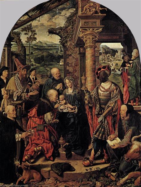 Paintings Reproductions Adoration Of The Magi 1526 By Joos Van Cleve