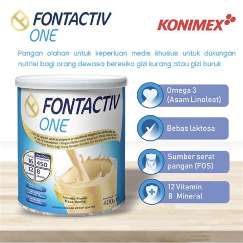 Jual FontActiv ONE 400gr Shopee Indonesia