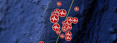 Strong And Shallow M Earthquake Hits Kermadec Islands New Zealand