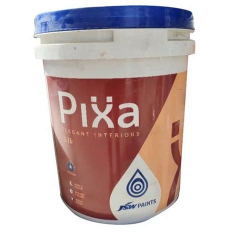 Jsw Pixa Elegant Interior Silk Paint Packaging Size L At Rs