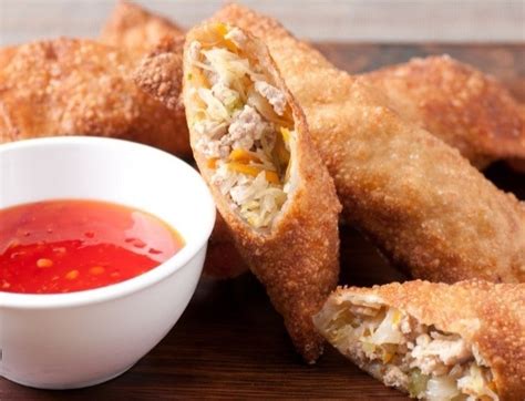 EGG ROLLS AU POULET