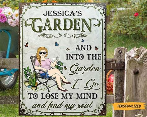 Personalized Metal Garden Signs Made in the USA TMS86 – Tom Pham Designs