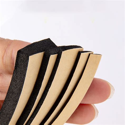 Epdm Neoprene Self Adhesive Backed Foam Sponge Strip Roll Sheet Tape