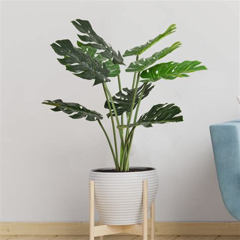 Primrue Artificial Monstera Plant In Pot And Reviews Wayfair