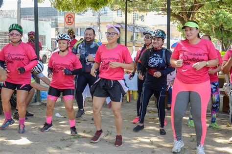 Fotos ‘passeio Ciclístico Outubro Rosa Percorre Da Zona Norte Ao