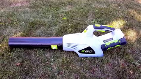 Ego 56v Leaf Blower Review Youtube