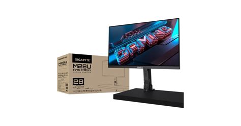 Gigabyte M U Arm Edition Gaming Monitor Cm Zoll Schwarz