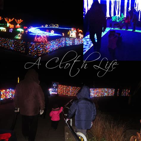 A Cloth Life: ZOOLights at the Oregon Zoo!