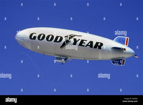 Goodyear Blimp Stock Photo - Alamy