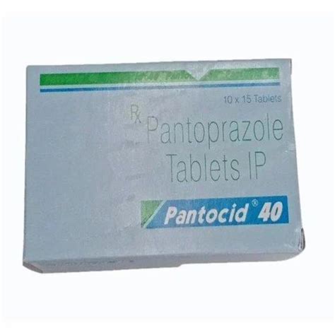 Pantoprazole 40 Mg Tablet at Rs 172/box | Pharmaceutical Tablets in Hyderabad | ID: 2851966495255