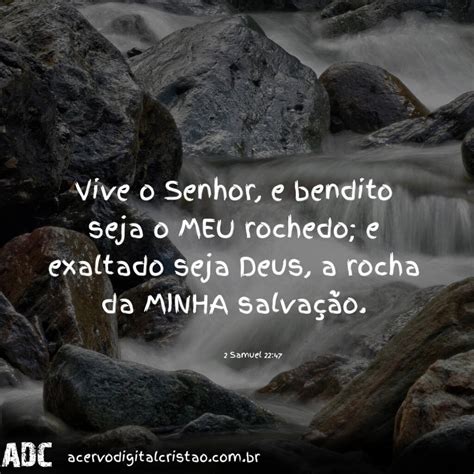 Bendito Seja O Senhor Minha Rocha - Minha Rocha | Acervo Digital Cristão