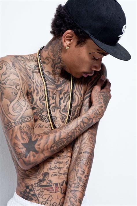 Wiz Khalifa Tattoos A Stylish Collection