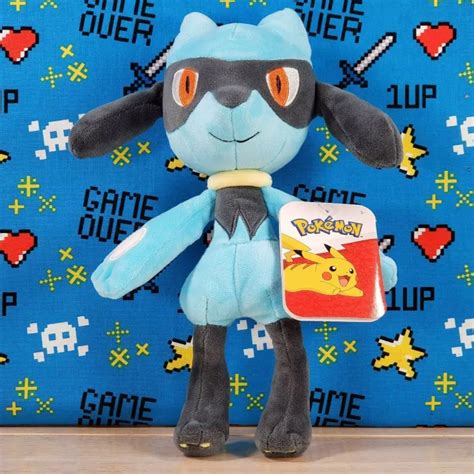 Pokemon Riolu Standing Plush Wct Stuffed Toy Lazada Ph