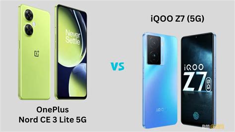 Compare Oneplus Nord Ce Lite Vs Iqoo Z G Which Is Best Under