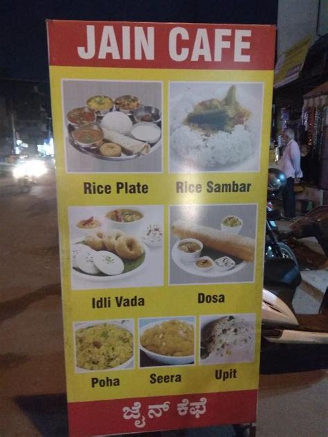 Menu At Jain Cafe Belgaum