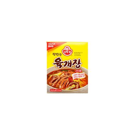 Ottogi Delicious Yukgaejang Spicy Beef Soup 38g 2 Servings