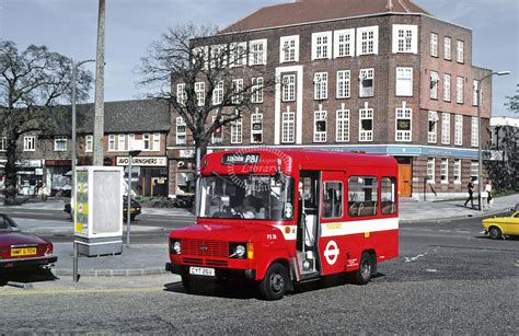 The Transport Library London Buslines Dennis Dart SLF L7 P407MLA At