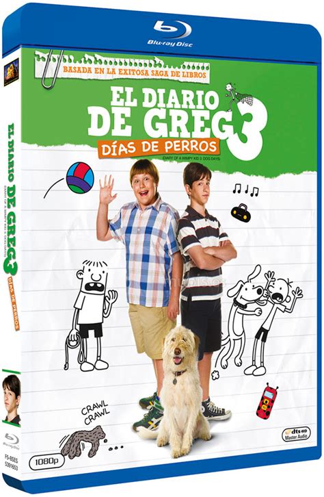 Diario De Greg 3 Días De Perros Blu Ray