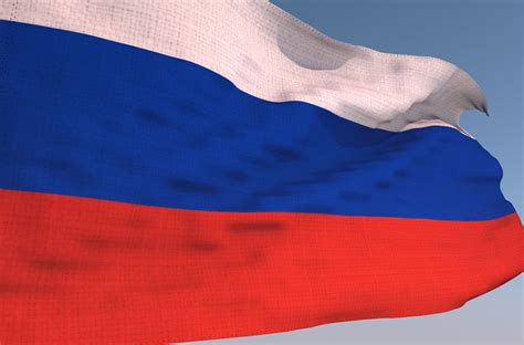 3D russia waving flag animation model - TurboSquid 1544620