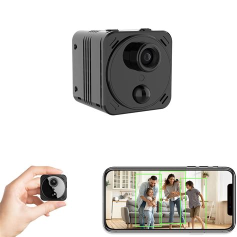 Buy 4K Mini Camera WiFi Hidden Wireless Nanny Cam Small Indoor Home ...