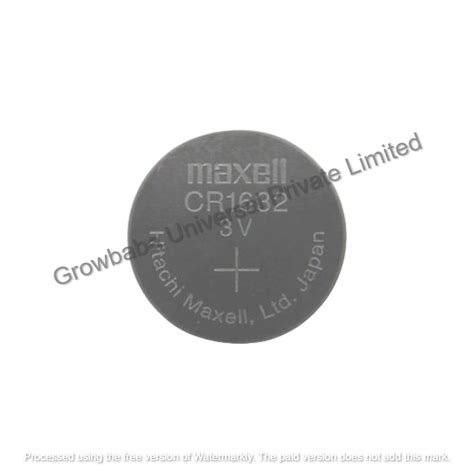 Maxell Cr Lithium Coin Cell Battery Button Type At Piece In