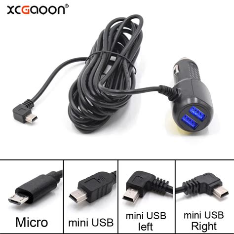 Minicargador Micro Usb Para Coche C Mara De Salpicadero Dvr Grabadora