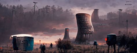 nuclear cooling tower's on Behance