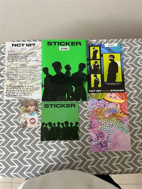 NCT 127 STICKER STICKY VER FULL SET Hobbies Toys Collectibles